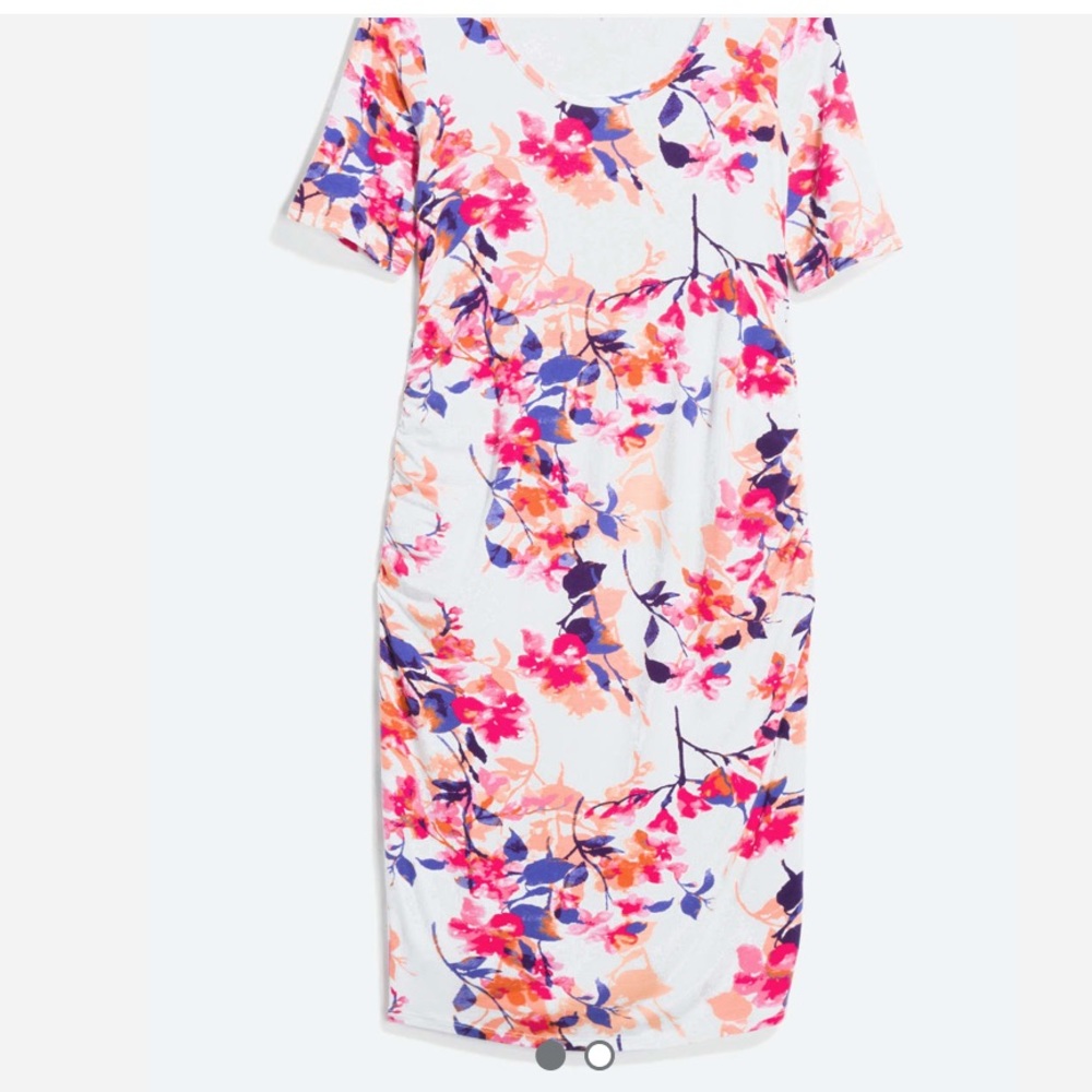 Baylee Maternity Scoop Neck Dress